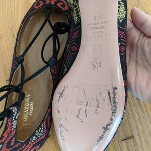 Aquazzura Shoes - Aquazurra Christy Flats Size 37.5 Aquazzura Shoes - Aquazurra Christy Flats Size 37.5